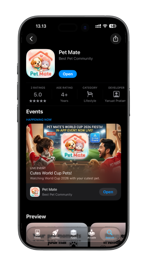 Pet Mate App Store